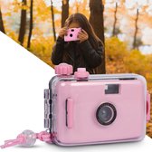 BronStore GRP - Wegwerpcamera Roze - Waterdicht - Analoge Camera - Disposable Camera - Wegwerp Camera - Kinder Camera - Vlog Camera