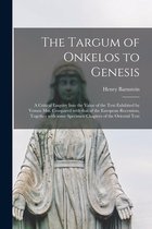 The Targum of Onkelos to Genesis