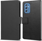 Samsung Galaxy M52 hoesje - Book Wallet Case - Zwart - Knaldeals.com