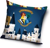 Harry Potter Hogwarts Kasteel Sierkussens - Kussen - 40 x 40 inclusief vulling - Kussen van Polyester - KledingDroom®