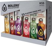 Bolero Siropen mix-pakket 55 smaken-gezond drinken-suikervervanger-