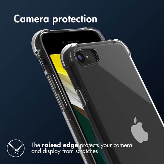 iPhone SE (2022) / 7 / 8 / SE (2020) Hoesje Shockproof - iMoshion Shockproof Case - Transparant - iMoshion