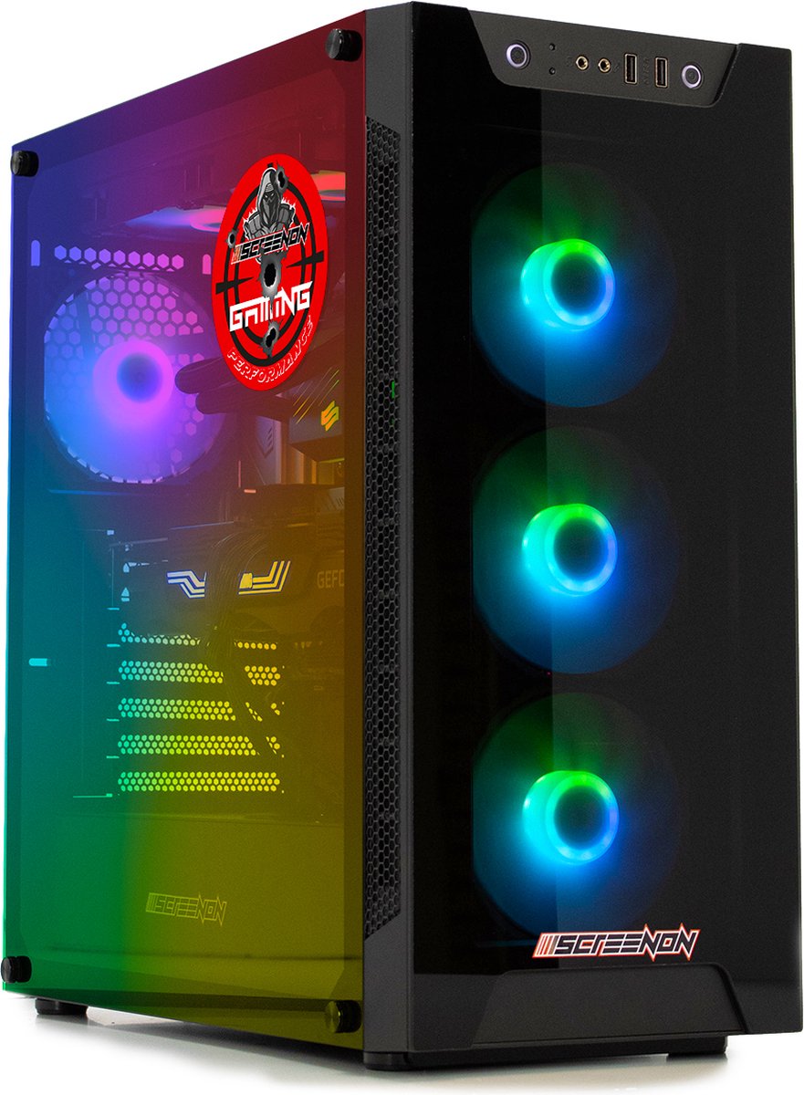 ScreenON - Intel Core i5 - 240GB M.2 SSD + 1TB HDD - RTX 3050 - GamePC.X48187