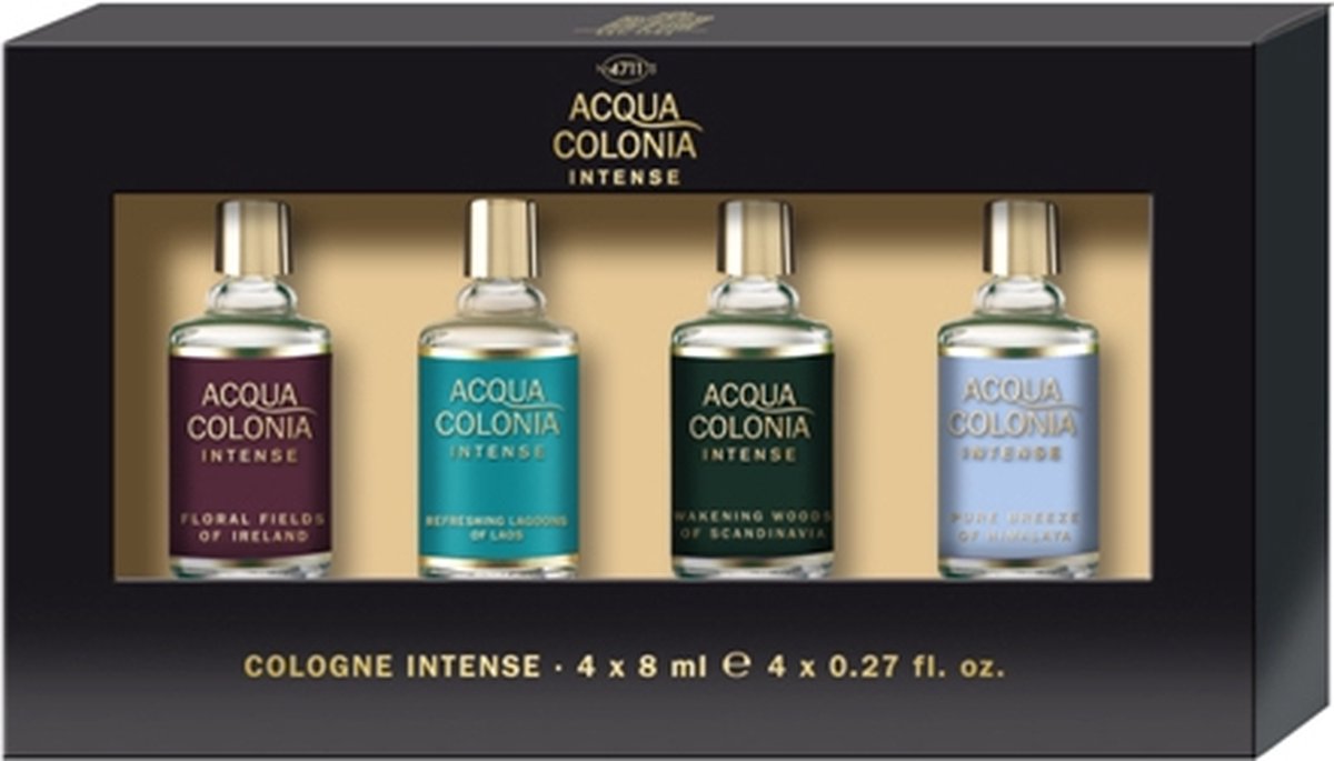 4711 Acqua Colonia Intense Miniaturen Set 4-delig