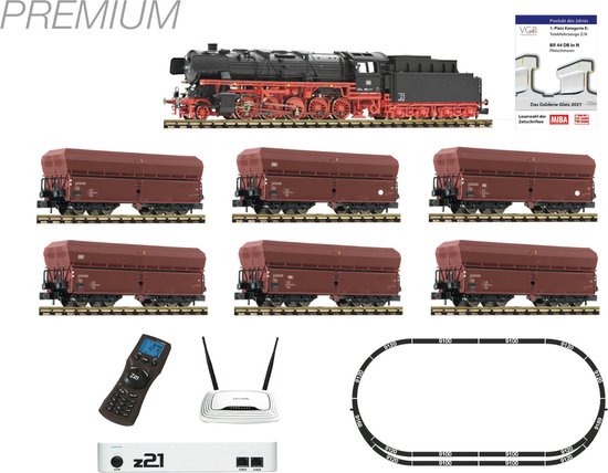 Fleischmann scale N Premium digital z21 starter set BR 044 avec train de  minerai | bol