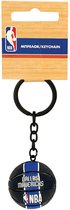 Nba Sleutelhanger Basketbal 9,4 Cm Staal Donkerblauw