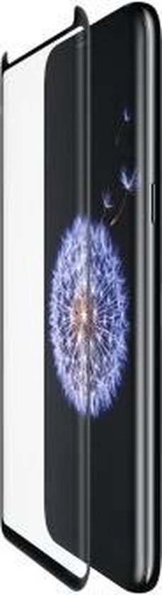 Lot de 2 protecteurs d'écran Belkin Temperedcurve pour Samsung S9 - Protecteur d'écran en verre trempé de dureté 9H pour Samsung Galaxy S9