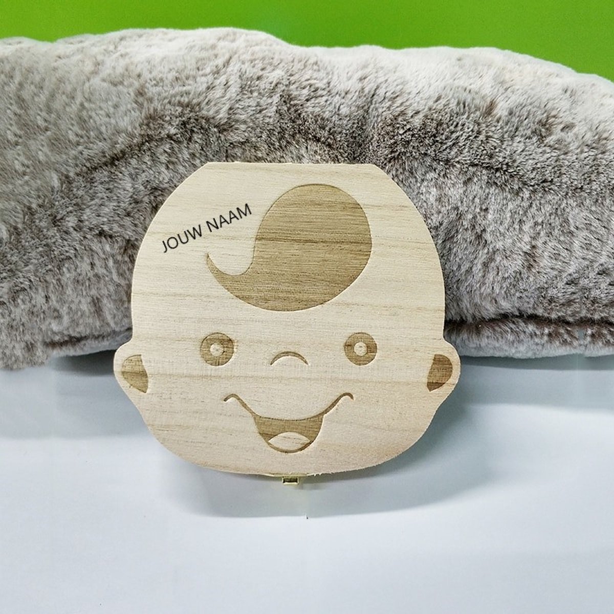 Goedkoopste Dappermann - Gepersonaliseerd EIGEN NAAM Tanden Doosje Hout JONGEN HOUT NEDERLANDS Melktanden en Haarlok Tandendoosje Kraam Cadeau