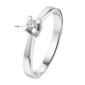 Ring Diamant 0.10ct H Si