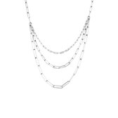 Multi-collier Paperclip Ronde Buis 4,0 Mm 42 + 5 Cm