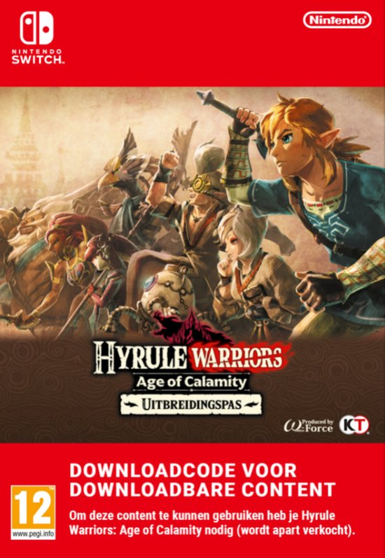 Hyrule Warriors Age of Calamity - Uitbreidingspas - Nintendo Switch Download