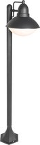 QAZQA marcel - Moderne Staande Buitenlamp | Staande Lamp voor buiten - 1 lichts - H 100 cm - Zwart - Woonkamer | Slaapkamer | Keuken