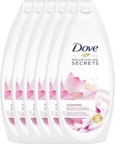 Dove Nourishing Secrets Douchegel - 6 x 500ml - Voordeelverpakking