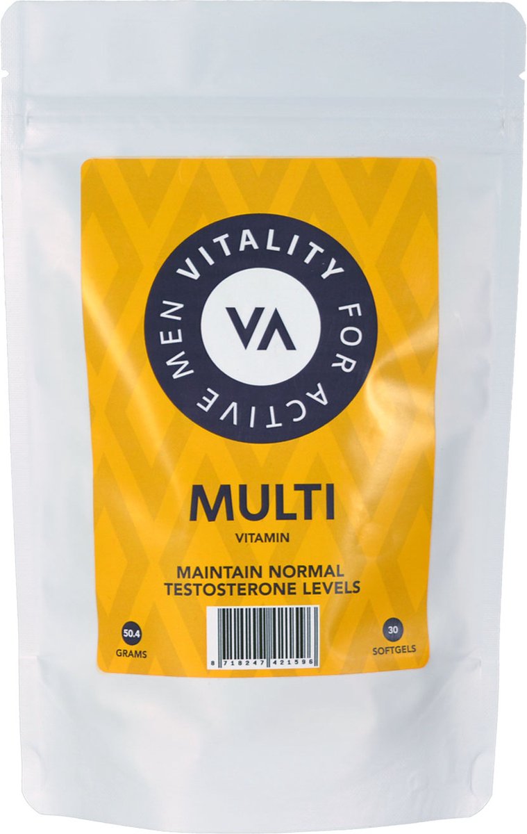 Goedkoopste Vitality - Multivitamine - Vitamines en mineralen - 30 softgels