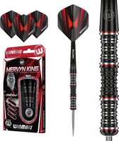 WINMAU - Mervyn King Special Edition Steeltip Tungsten Dartpijlen Professioneel - 26g