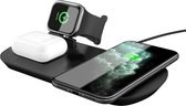3 in 1 Wireless Charging Station - Apple Watch - Smartphone - Airpods