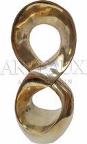 Bronzen collectie 'Infinity' AR-BRA001-G Goud gepolijst