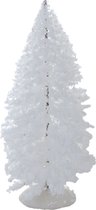 Dickensville Kerstboom Kerstdorp 15 Cm Wit