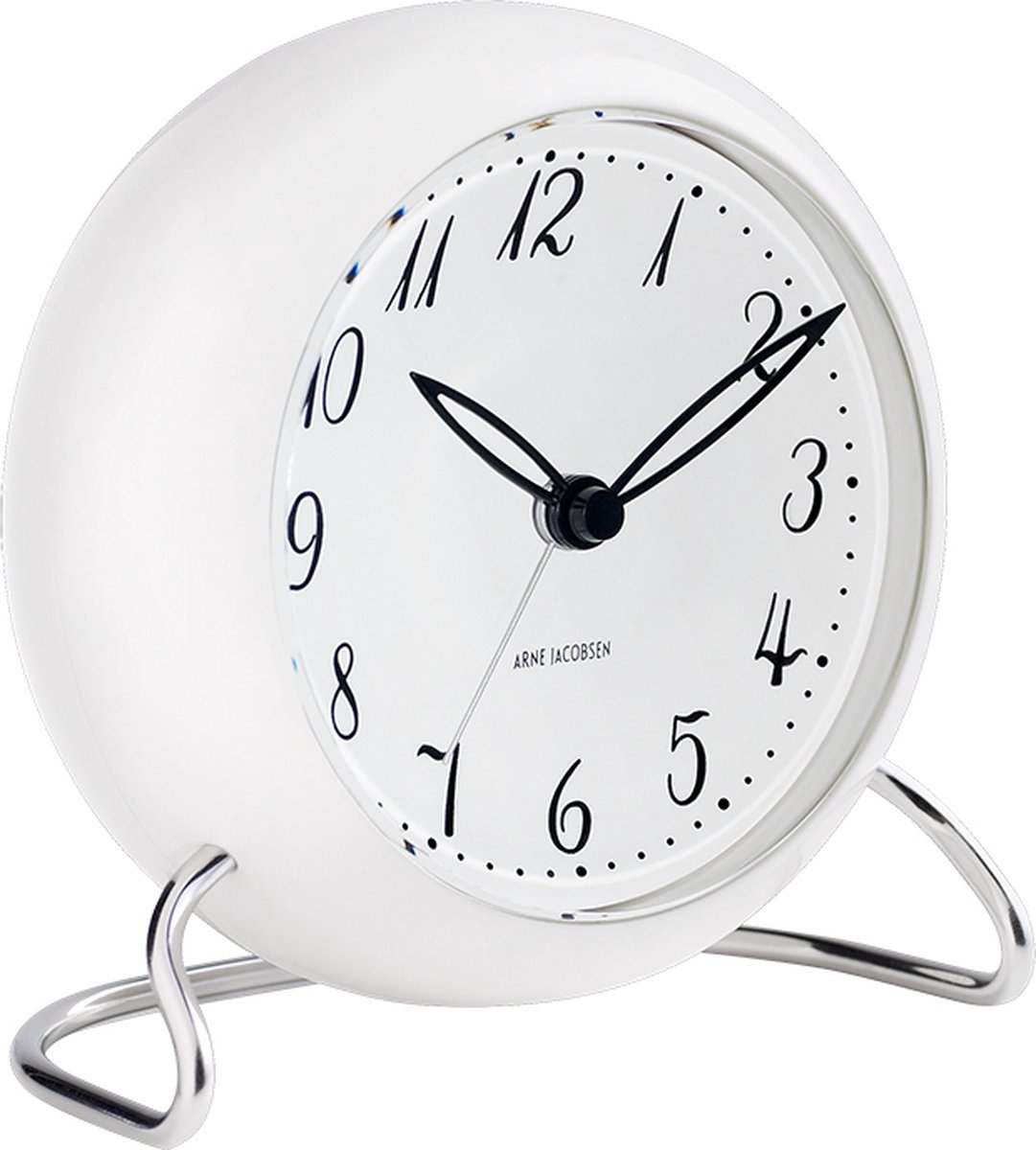 Arne Jacobsen LC Table Clock Wekker Wit - Ø 11 cm 43670