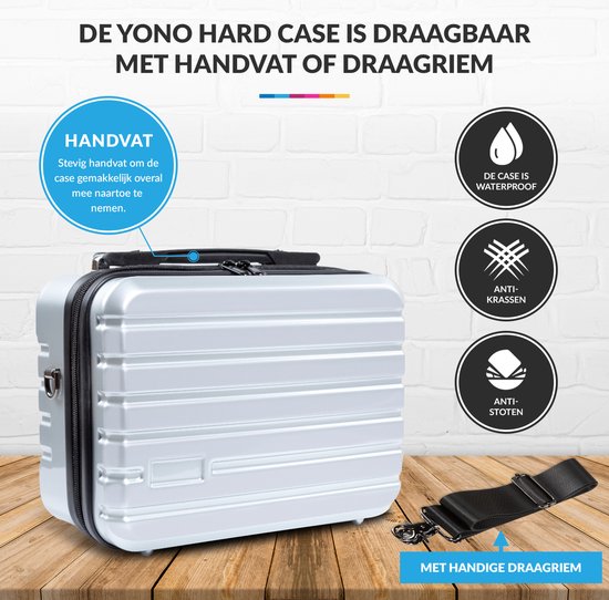 YONO Hard Case XL geschikt voor Nintendo Switch / OLED – Luxe Koffer met  Draagriem... | bol.com