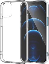 iPhone 12 Pro Hoesje Transparant - Apple iPhone 12 Pro hoesje Doorzichtig - iPhone 12 Pro Siliconen Case Clear