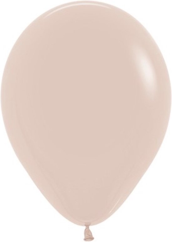 Sempertex Ballonnen Fashion Whitesand| 50 stuk | 12 inch | 30cm