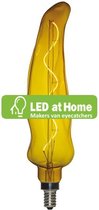 LEDatHOME - Keukenlijn Gele Peper LED lamp Spiraalvormige gloeidraad 3W E14 Dimbaar 2000K