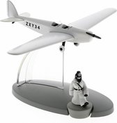 Miniature objet de collection pour avion de police Tintin