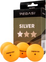 Pegasi 1 ster pingpong ballen 120st. Oranje