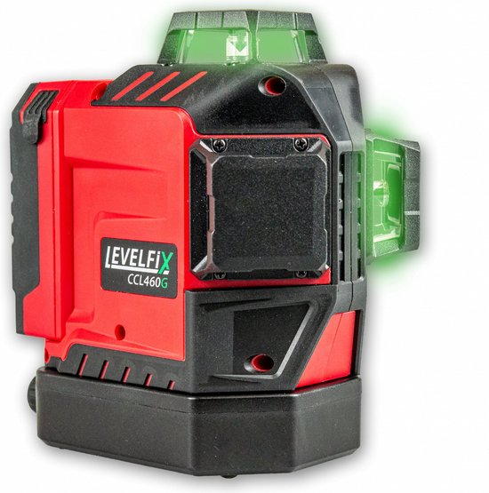 Levelfix CCL460G 3D Cône / Laser lignes croisées 3x360° set - Vert - 40m
