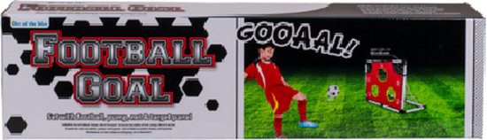 Thumbnail van een extra afbeelding van het spel Voetbaldoel Inclusief Voetbal & Luchtpomp