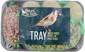 Bites for Birds - Vetbollen 3 stuks - Rode pinda's - Mix van verschillende zaden - Variatiepakket - Vogelvoer - vogelzaad - mix