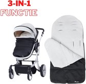 Trivena  Baby slaapzak winter - babyslaapzak buggy - voetenzak - winterslaapzak - baby winterslaapzak - babyslaapzak - slaapzak kinderwagen - baby slaapzak thuis - 3 in 1 multifunc