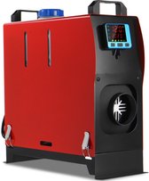 Vitafa Diesel Kachel - Auto Heater - Luchtverwarming - Autoverwarming - Inclusief Afstandsbediening - LCD Scherm - Rood