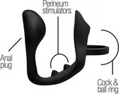 Excursion Buttplug Met Cock-  En Balring