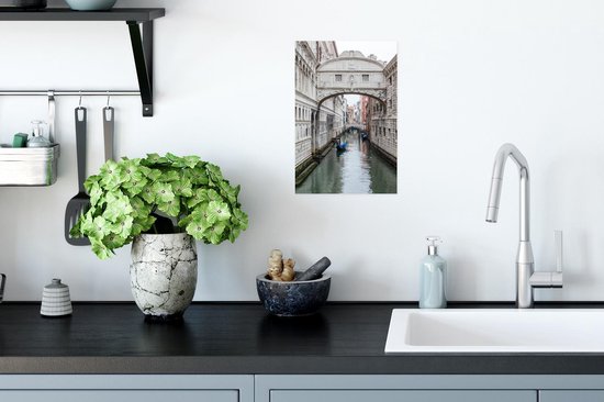 Affiche Venetië - Pont - Bateau - 20x30 cm