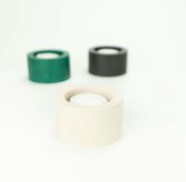 Waxinehouder Wilma | Kaarsenhouder | Creme | White