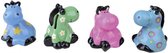 HKM Horse Bank spaarpot - 8cm - turquoise