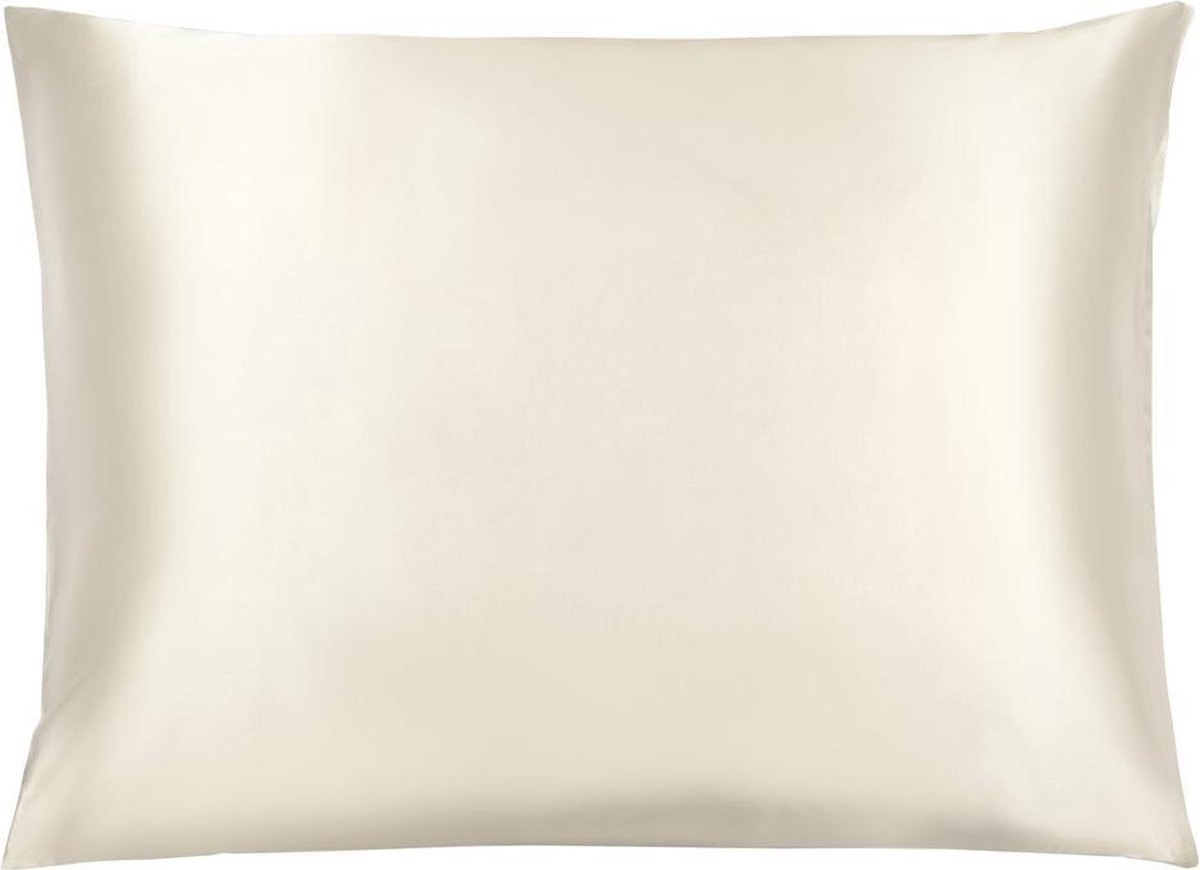 Lio - Satijnen kussensloop- Beauty pillowcase - Kussensloop 60 x 70 cm - Grey clay - Anti allergeen - Huidverzorging - Haarverzorging - Beddengoed - Bedtextiel