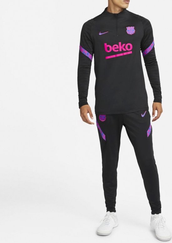 Contractie Mededogen Correct Nike FC Barcelona Strike Drilltop Sporttrui - Maat S - Mannen - zwart - roze  - blauw | bol.com