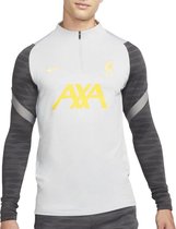 Nike Liverpool FC Strike Drilltop Sporttrui - Maat XL  - Mannen - wit - donker grijs - geel