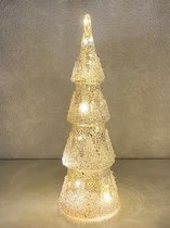 PTMD kerstfiguur Christmas goud 11x31x11 cm -met ledverlichting