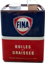 Spaarpot In Vorm Oil Can - Fina Huiles Et Graisses (made in France)