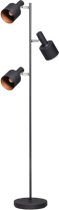 ETH  Sledge vloerlamp staande lamp - 3xE27- mat zwart - goud