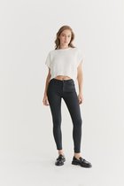 COJ - Sophia - Dames Slim-fit Jeans - Black Coated