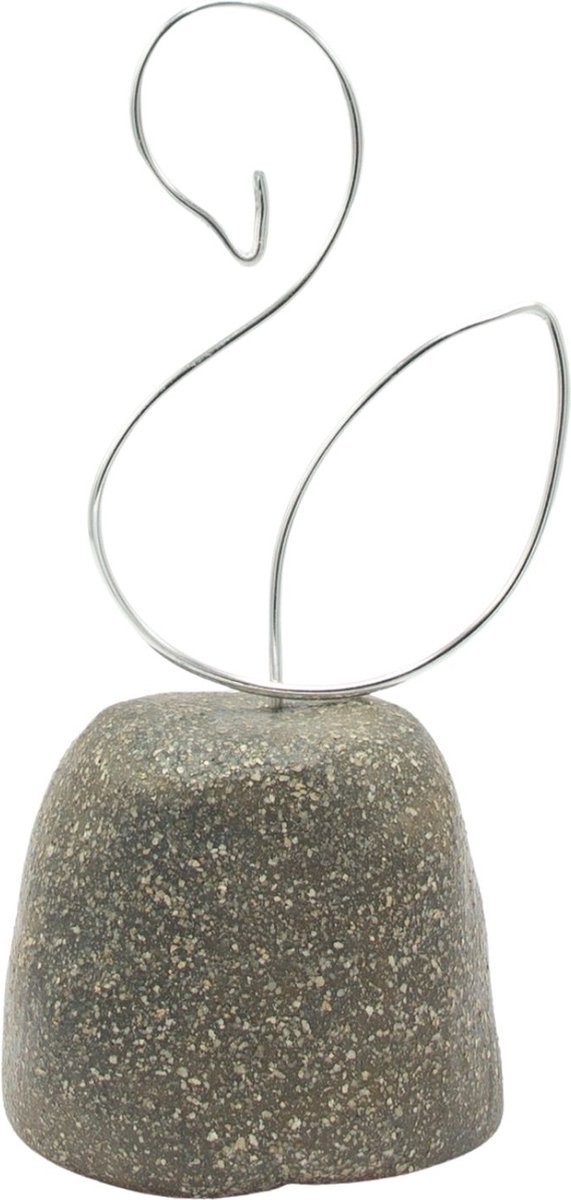 Mini Urn Vogel - Urn voor as - grijs - handgemaakt - Lalief