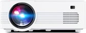 Interesting Living Smart Mini Beamer - Beamer - Mini Projector - Kijken Vanaf Je Telefoon - Full HD - 150" Inch - Wit