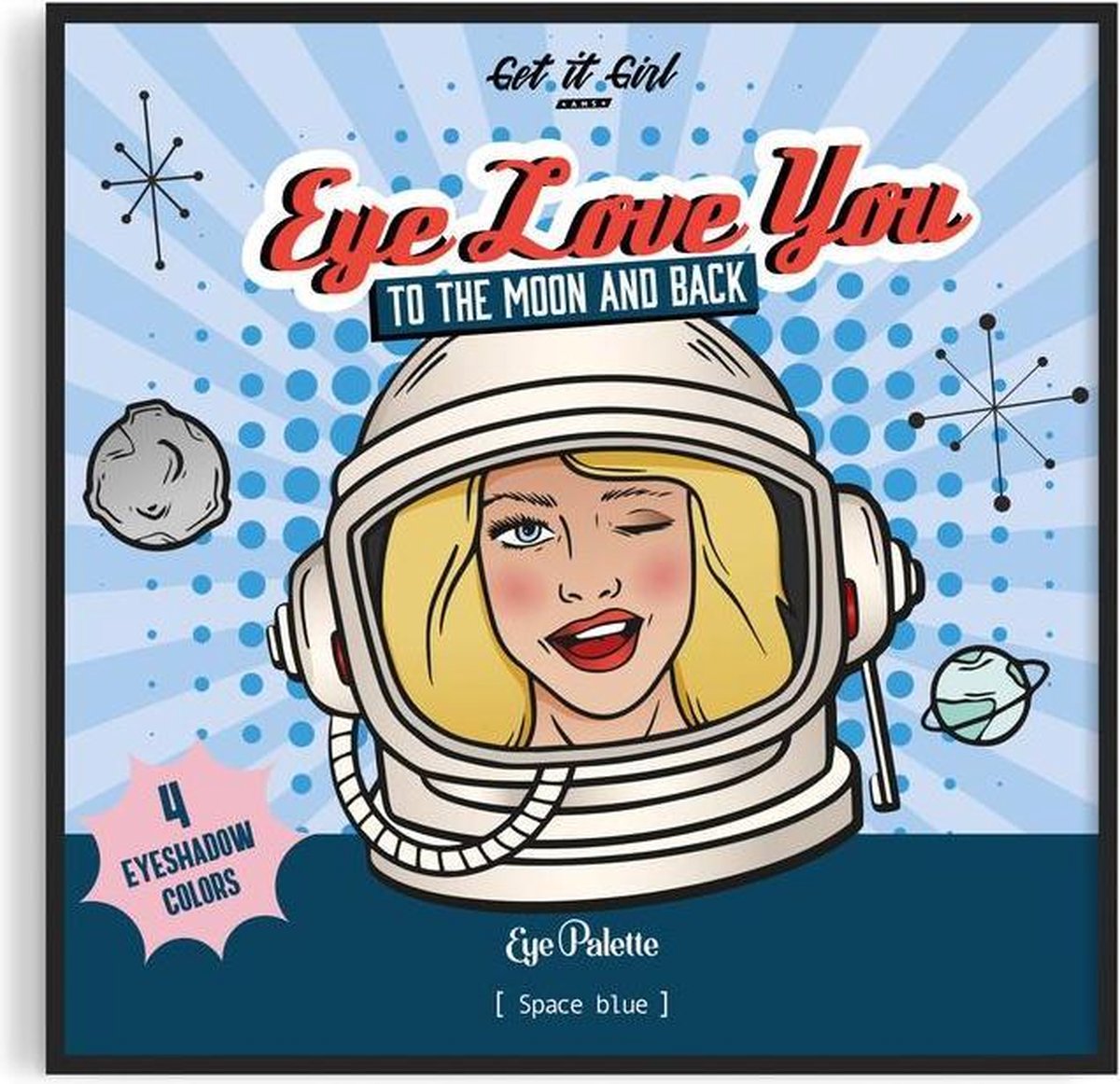 Get it Girl AMS - Eye Love You - Oogschaduw Palette - Space Blue
