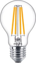 Philips Corepro LEDbulb E27 Peer Helder 10.5W 1521lm - 827 Zeer Warm Wit | Vervangt 100W.