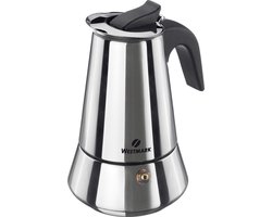 Westmark Brasilia Plus - Espressomaker - Zwart - Roestvrijstaal